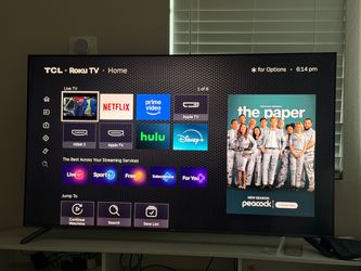 TCL ROKU 65 inch 4K Smart TV QLED