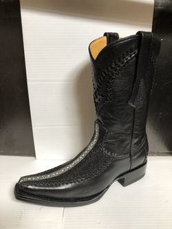 Bota vaquera original mantarraya original perla completa