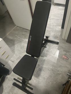 Cap New Adjustable Weight Bench For Weight Lifting 
