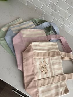 Striped TJ Totes