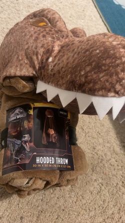 Jurassic world throw