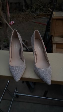Kate spade bling pink halo high heels