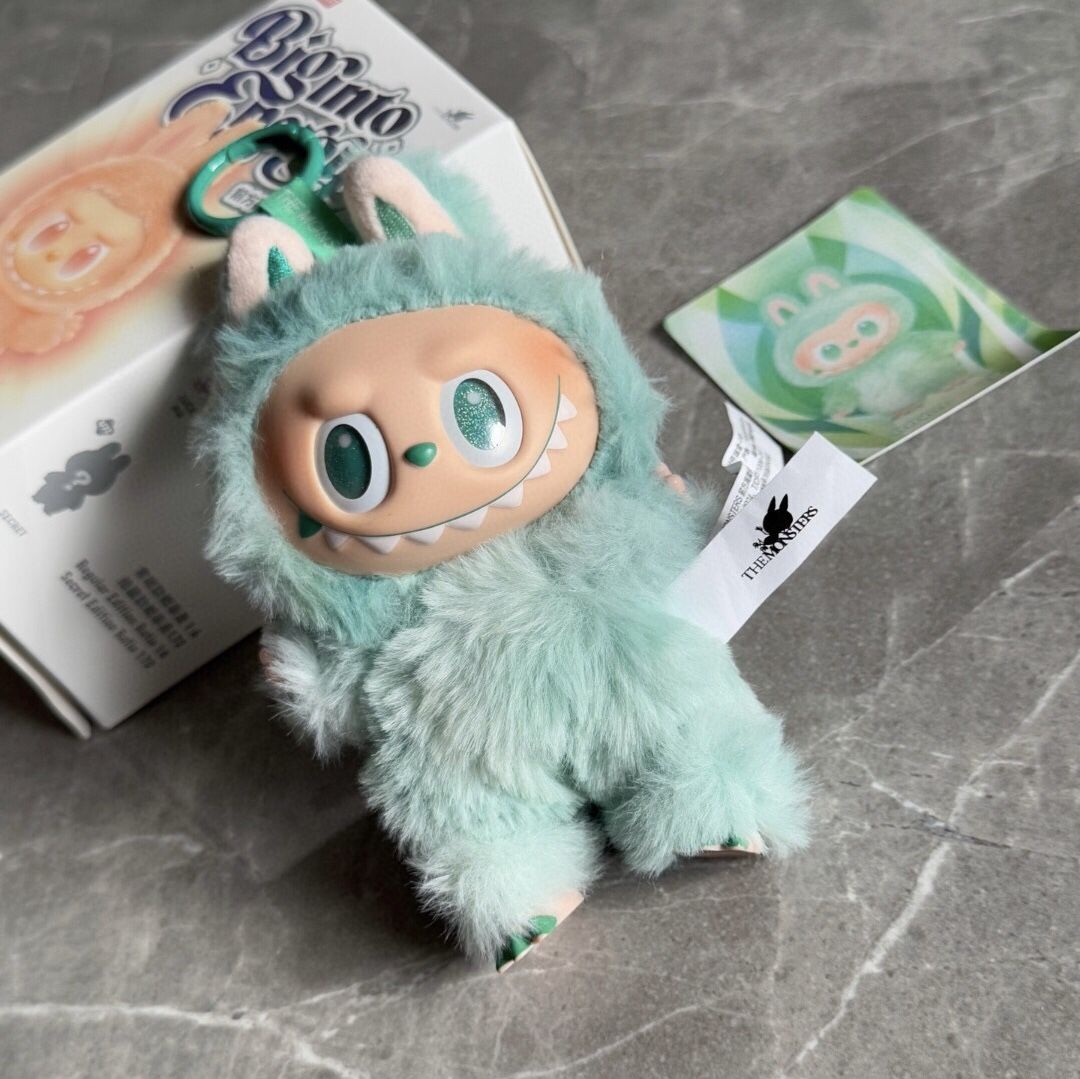 THE MONSTERS Labubu Calm Plush Doll Pendant(off17)