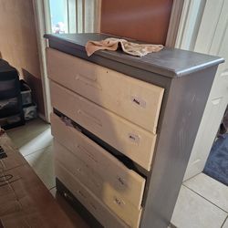 Free twin bed frame and drawer