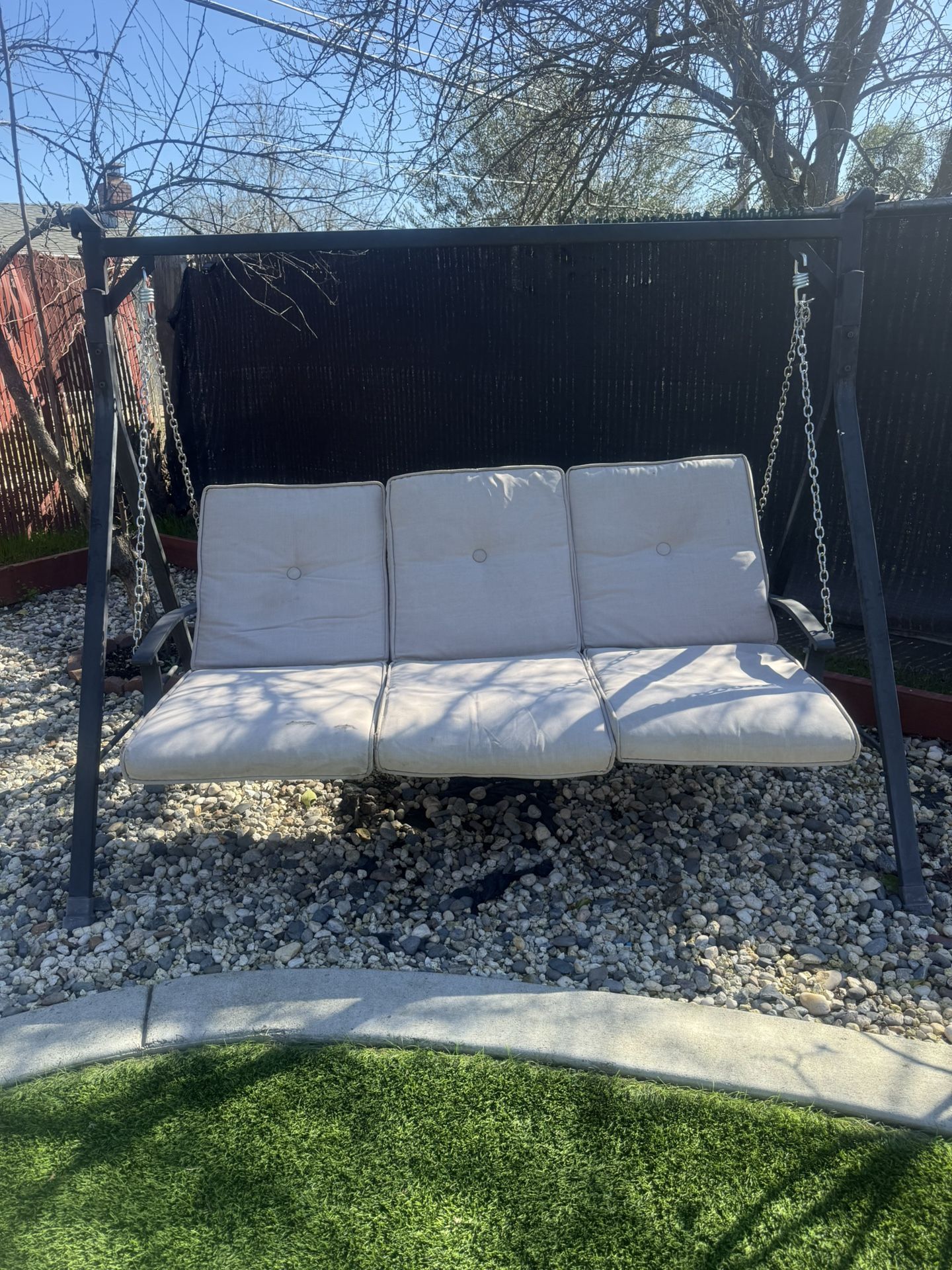 3 Seat Outdoor Porch Swing