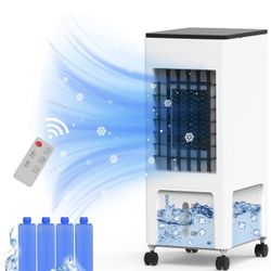 New In The Box  Evaporative Air Cooler, Swamp Cooler Air Conditioners Portable, 