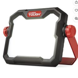 Hyper Tough 25W LED 2500 Lumen Rechargeable Free Standing Light, Handheld Portable Work Light