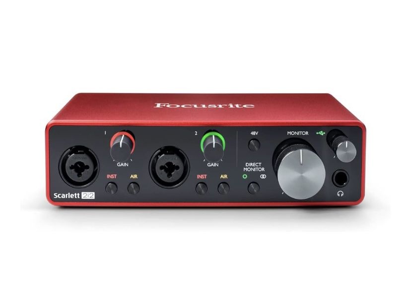 Focusrite Scarlett 2i2 3rd Gen USB Audio Interface