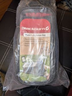 Phone + Hydration Store Extra Gear Inside + Convenient Water Bottle Holder also Touch Screen Compatible Phone Pocket. Brand New