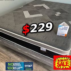 Ck Oasis Thermal Comfort Europillow Top 12inch Mattress 