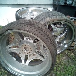 Rims And Tires  24s