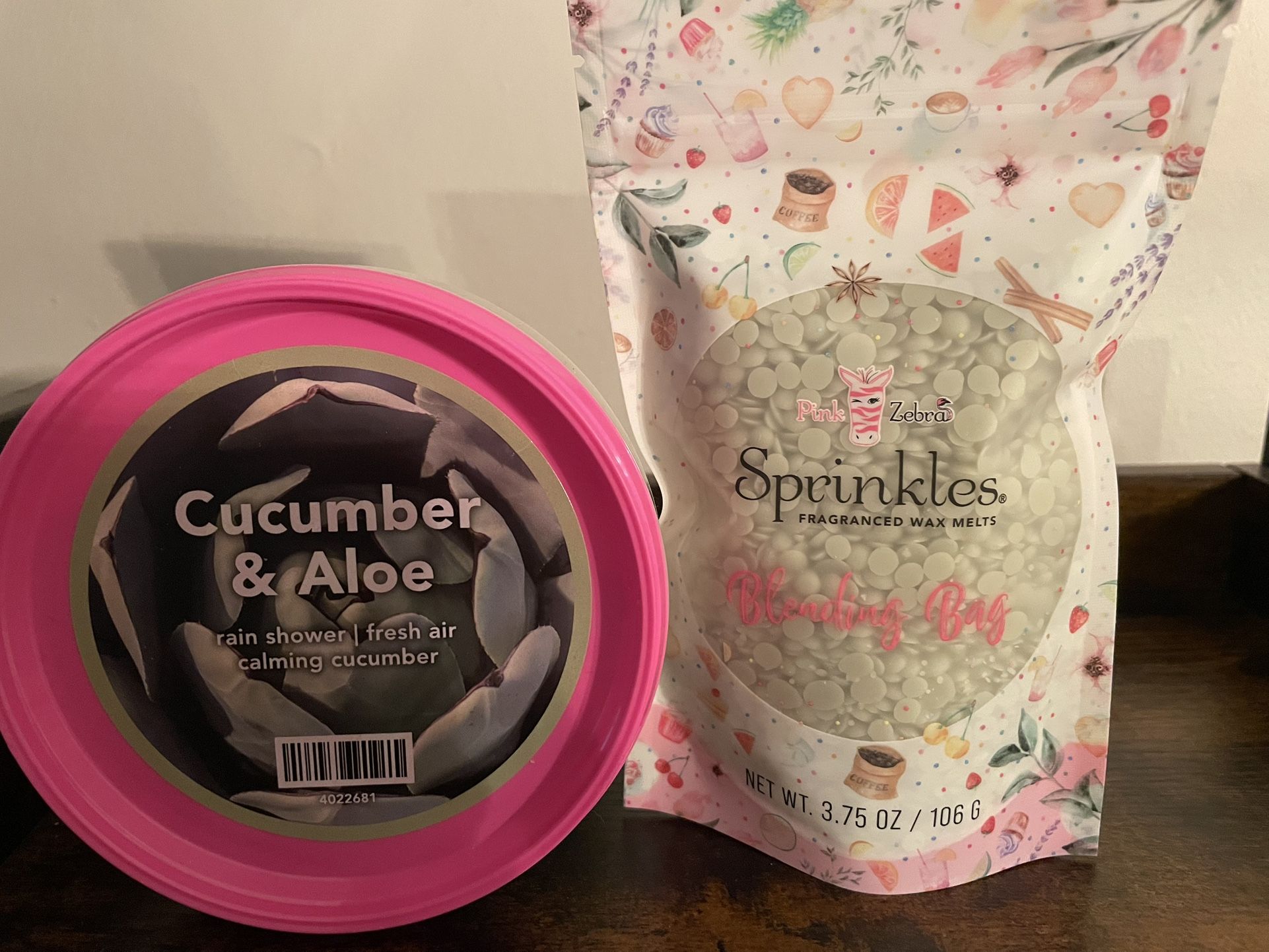 Pink Zebra sprinkles