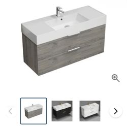 48” Floating Bathroom Vanity 