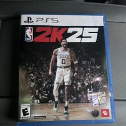 2k25 For Ps5 (Brand New, Opened Once)