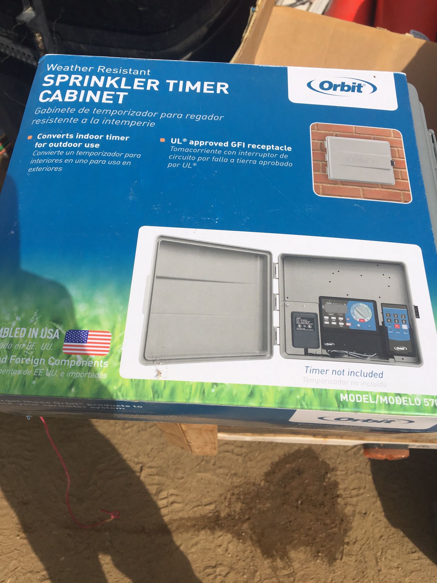 Orbit sprinkler timer cabinets 2