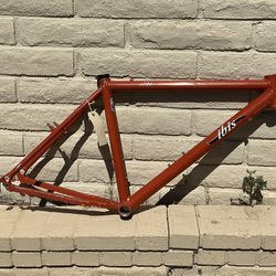 Ibis Alibi Mountain Bicycle Frame 18” Classic Aluminum Hardtail MTB
