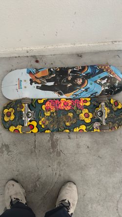 Bored and skate board