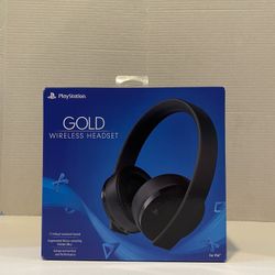Gold Wireless Headset