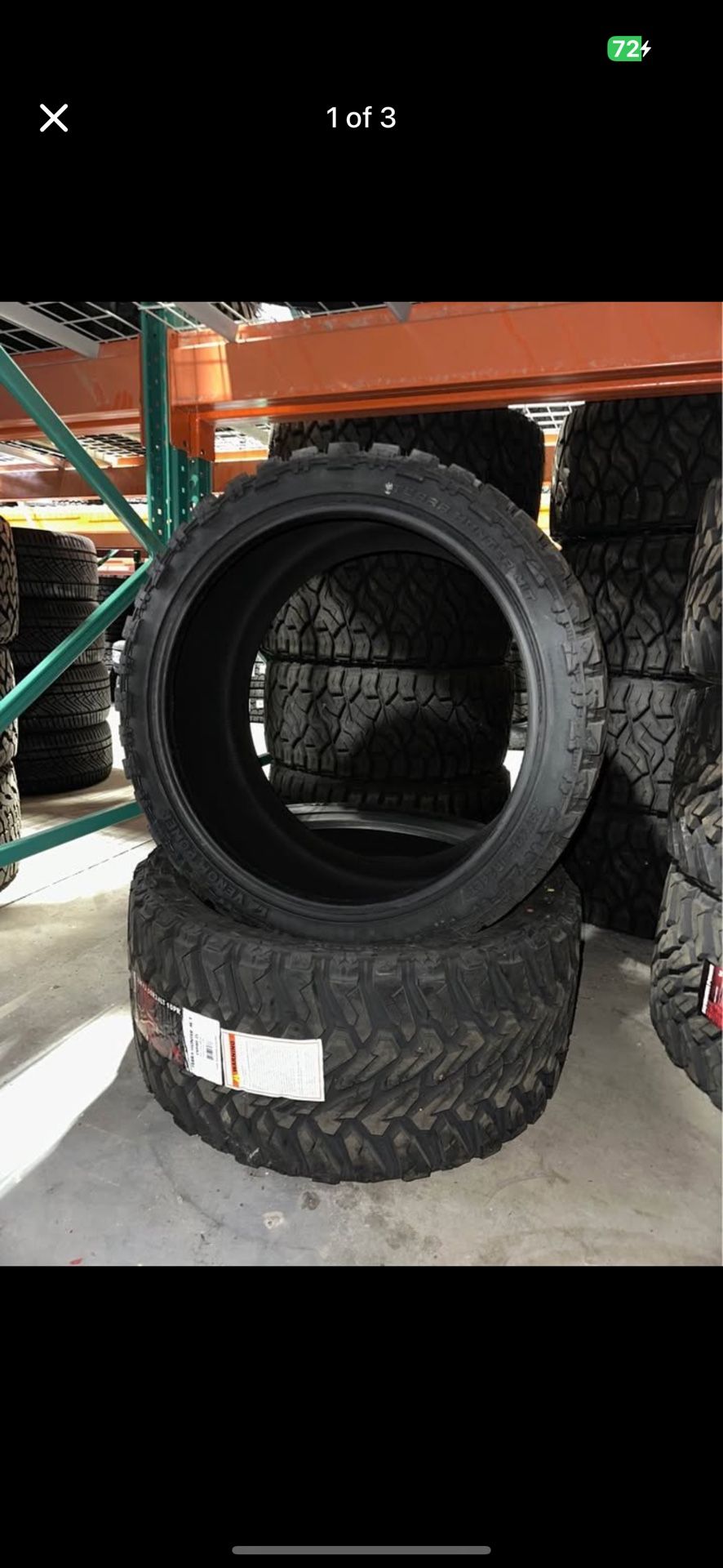 33x13.50R24LT Venom Terra Hunter M/T 12ply Tires