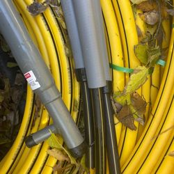 New 3/4?” - 500 Ft Rolls of yellow Underground DR PE Gas Pipe 
