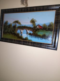 Reverse Painting on glass
