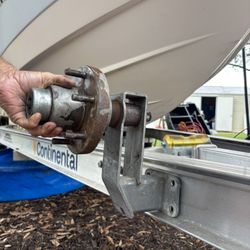 Boat Trailer  Tire / Hub Holder