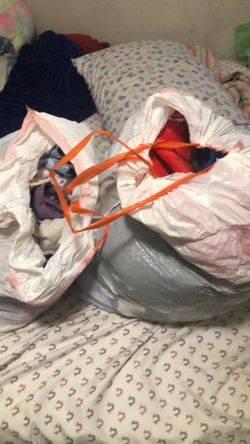 Two bags of. Clothes