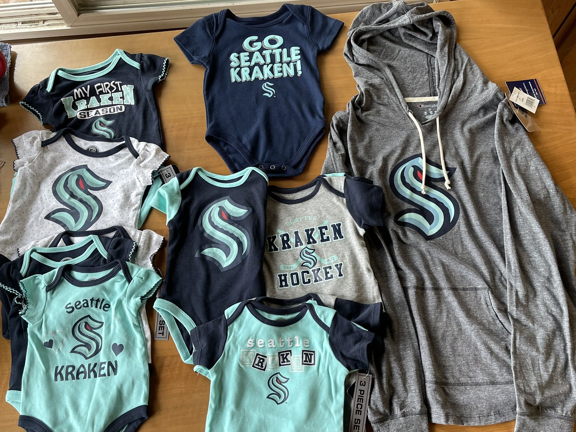 Seattle kraken Onesies/Hoodie