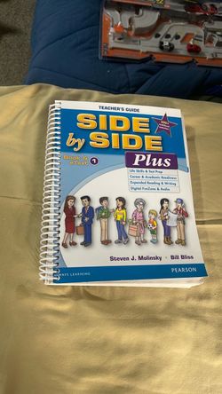 Teachers guide side by side book & text