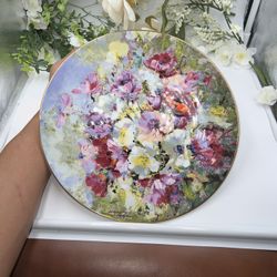 Royal Doulton “Spring Harmony” Collector Plate – 1975 – Hahn Vidal – 10 3/8” – Limited Edition