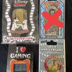 Disney Pins - Authentic 