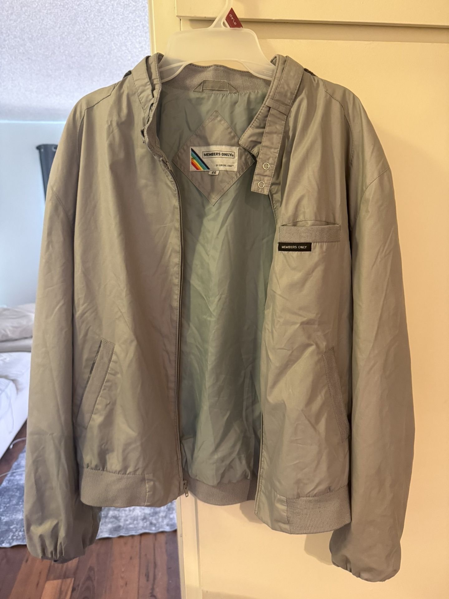 Vintage Rare Members Only Jacket Hard To Find In Excellent Conditions