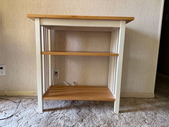 3-Tier Wood Shelf Unit
