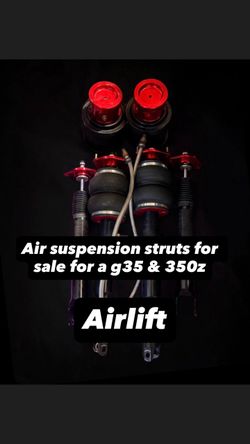 Airlift Air Suspension Struts G35 / 350Z