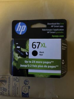 HP 67XL Black High-Yield Ink Cartridge