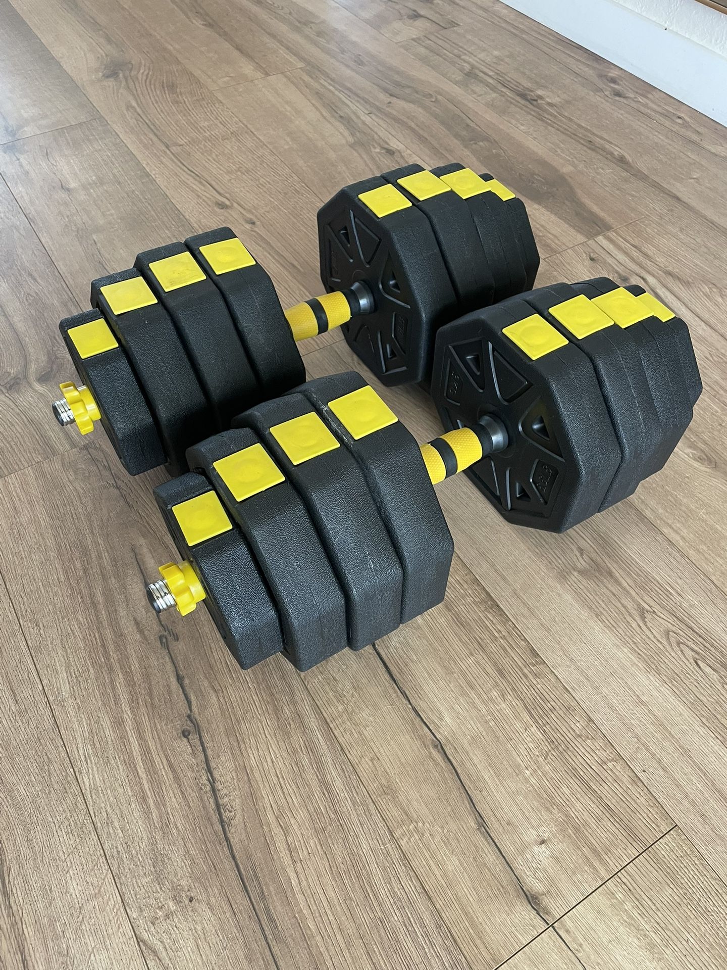 80lb Adjustable Dumbbells