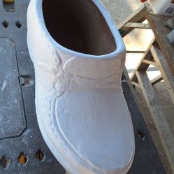Shoe Planter Pot Ceramic Heavy