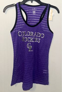 MLB Colorado Rockies Purlpe Tank Top
