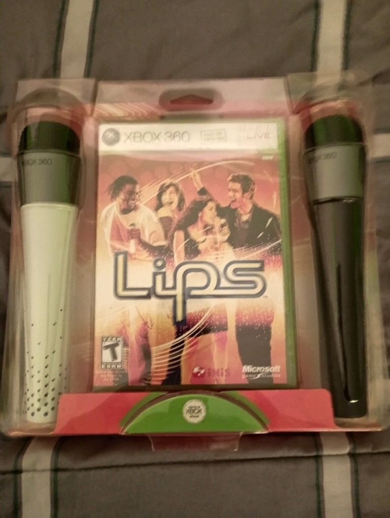 Xbox 360 Lips Game .