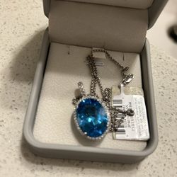 Blue Topaz  new very large 20 carat