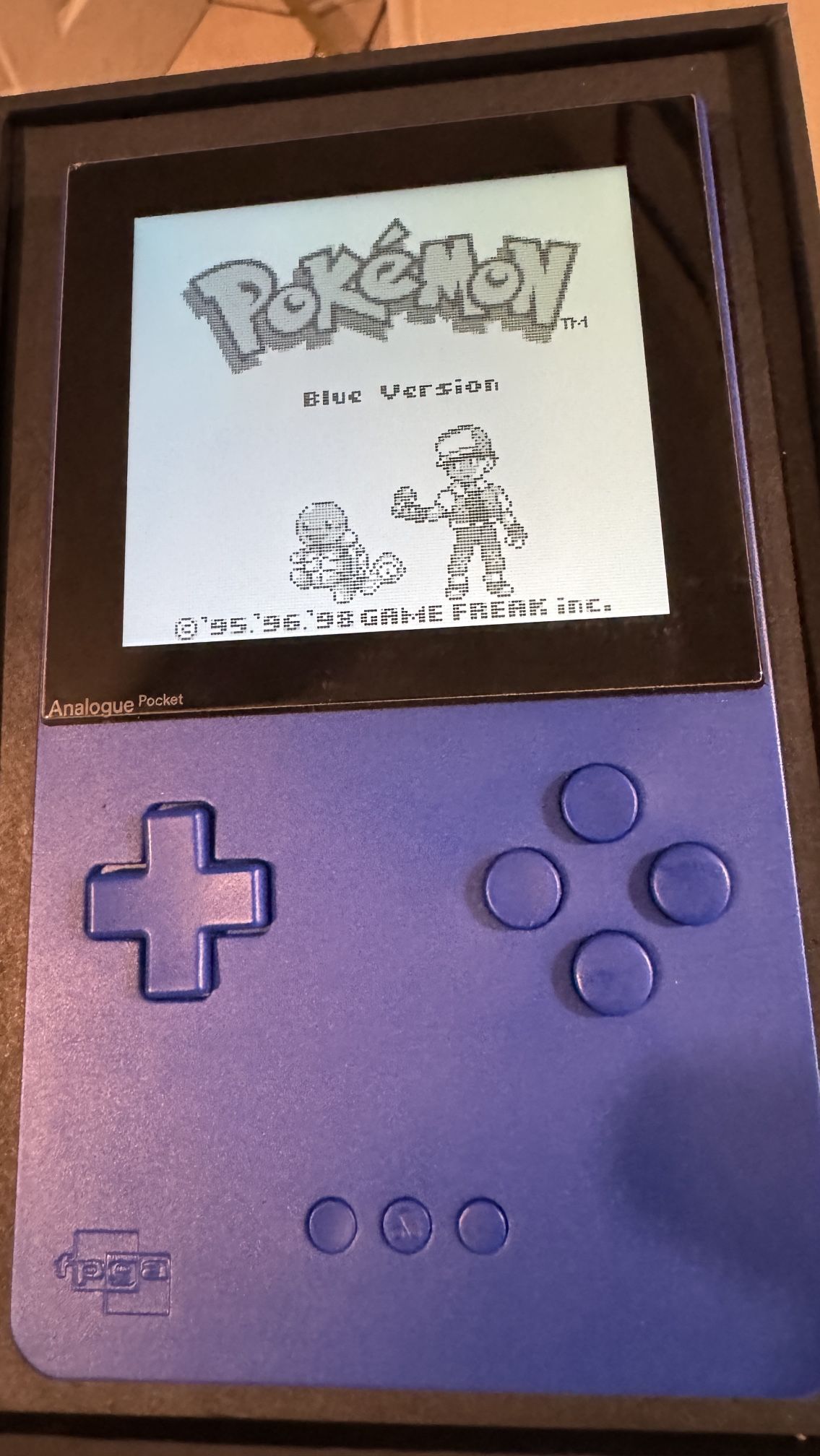 Analogue Pocket (Classic Blue - LIMITED EDITION)