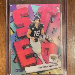 Trevor Lawrence Score Step Ahead SSP Case Hit!
