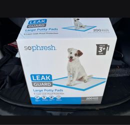Dog / Puppy Large Potty Leak Pads 200ct
