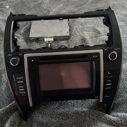 2012 Toyota Camry Radio Display 