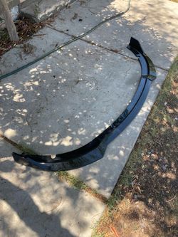 Dodge charger front spoiler lip
