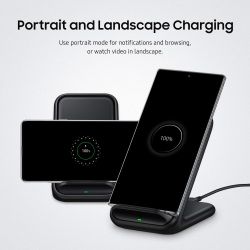 Samsung 15W Fast Charge 2.0 Wireless Charger Stand - Black