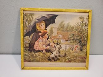 Vintage kids nursery rhyme picture