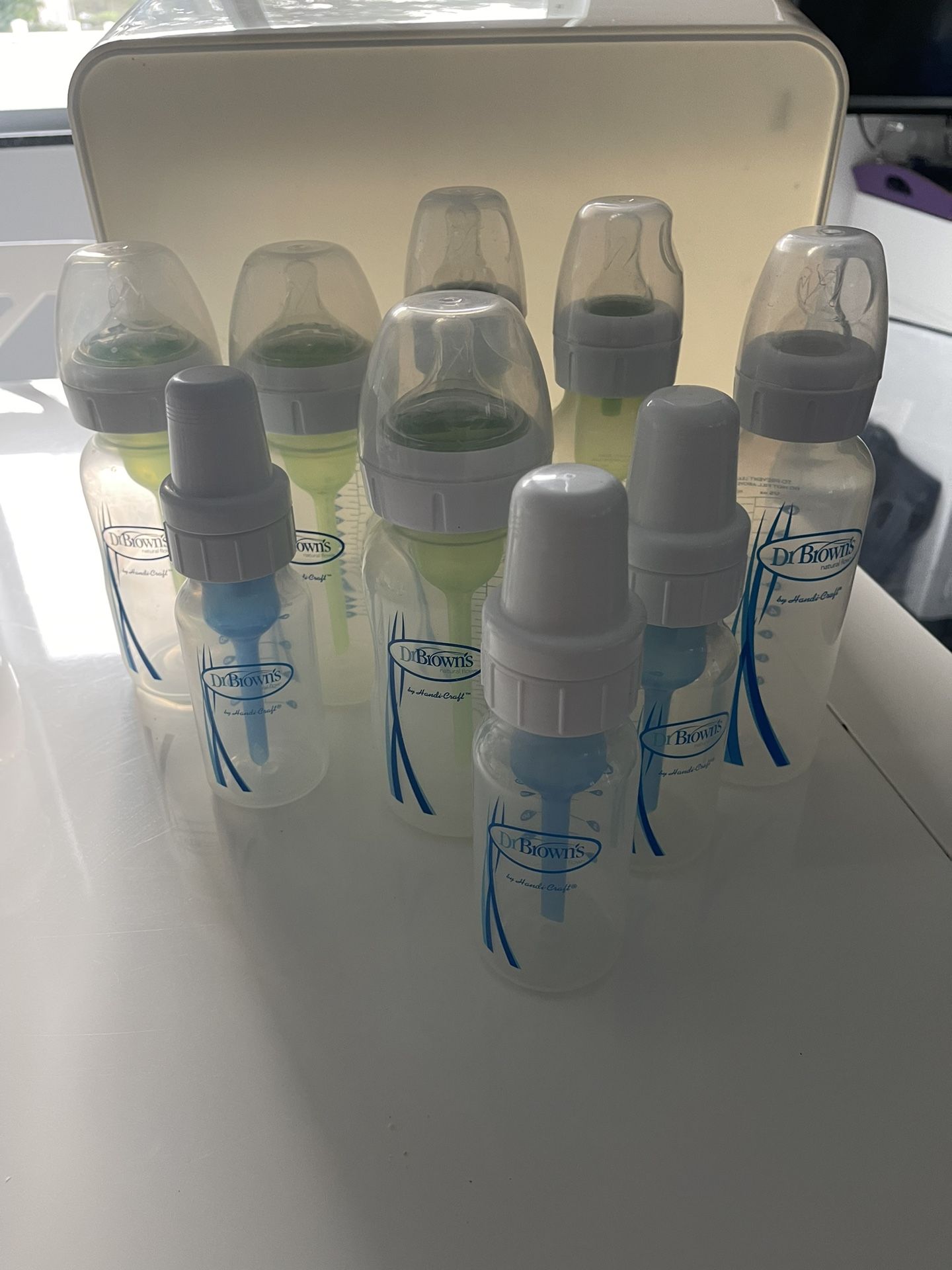 Dr. Browns Baby bottles + extra free bottles. Please read below. Pick Up in Jupiter.