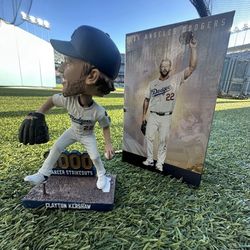 Clayton Kershaw 3000 Strikeouts Bobblehead