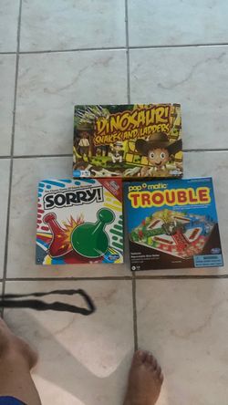Lot of 3 Board Games